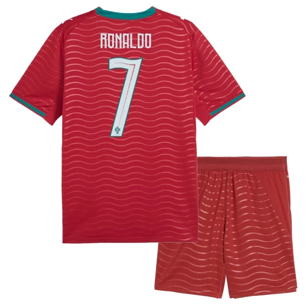 Camiseta Portugal Cristiano Ronaldo 7 Niños 1ª Equipación Mundial 2026 Camiseta Portugal Cristiano Ronaldo 7 Niños 1ª Equipación Mundial 2026