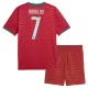 Camiseta Portugal Cristiano Ronaldo 7 Niños 1ª Equipación Mundial 2026 Camiseta Portugal Cristiano Ronaldo 7 Niños 1ª Equipación Mundial 2026