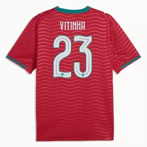 Camiseta Portugal Vitinha 23 Hombre 1ª Equipación Mundial 2026
