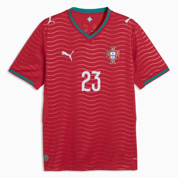 Camiseta Portugal Vitinha 23 Hombre 1ª Equipación Mundial 2026