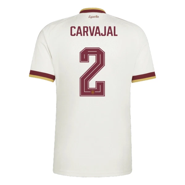 Camiseta España Carvajal 2 Hombre 2ª Equipación Mundial 2026