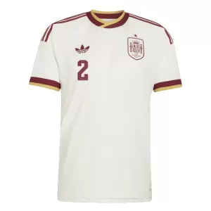 Camiseta España Carvajal 2 Hombre 2ª Equipación Mundial 2026