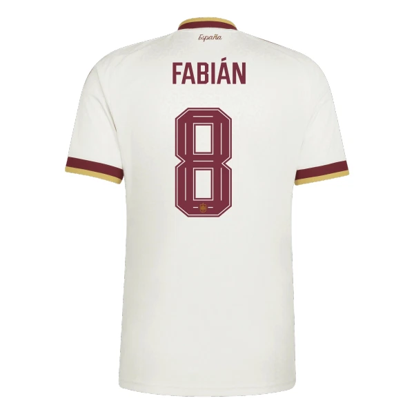 Camiseta España Fabian Ruiz 8 Hombre 2ª Equipación Mundial 2026 Camiseta España Fabian Ruiz 8 Hombre 2ª Equipación Mundial 2026