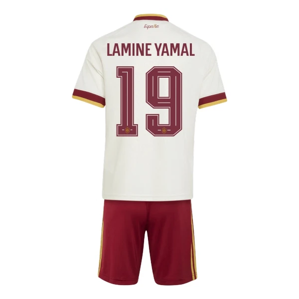 Camiseta España Lamine Yamal 19 Niños 2ª Equipación Mundial 2026