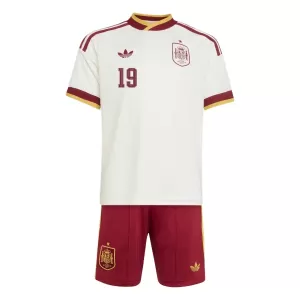 Camiseta España Lamine Yamal 19 Niños 2ª Equipación Mundial 2026