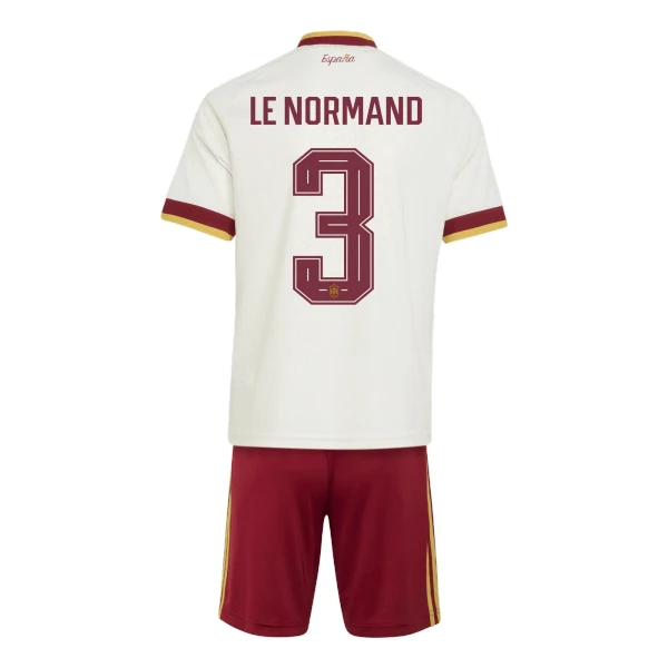 Camiseta España Le Normand 3 Niños 2ª Equipación Mundial 2026 Camiseta España Le Normand 3 Niños 2ª Equipación Mundial 2026