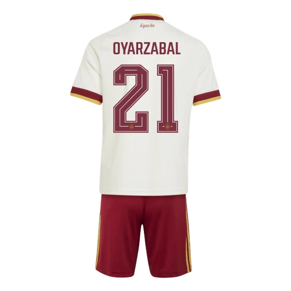 Camiseta España Oyarzabal 21 Niños 2ª Equipación Mundial 2026 Camiseta España Oyarzabal 21 Niños 2ª Equipación Mundial 2026
