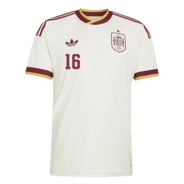Camiseta España Rodrigo Hernández 16 Hombre 2ª Equipación Mundial 2026