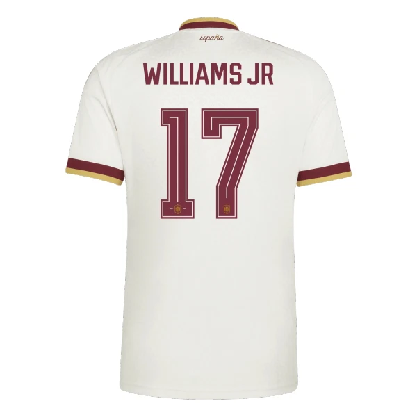 Camiseta España Williams JR 17 Hombre 2ª Equipación Mundial 2026 Camiseta España Williams JR 17 Hombre 2ª Equipación Mundial 2026