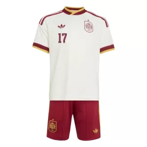 Camiseta España Williams JR 17 Niños 2ª Equipación Mundial 2026