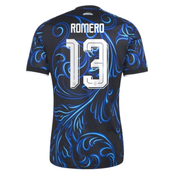 Camiseta Argentina Cristian Romero 13 Hombre 2ª Equipación Mundial 2026