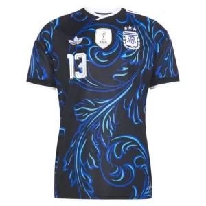 Camiseta Argentina Cristian Romero 13 Hombre 2ª Equipación Mundial 2026