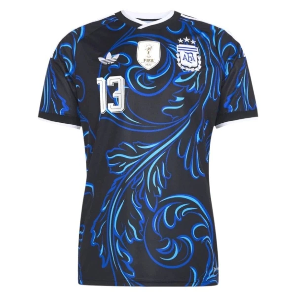 Camiseta Argentina Cristian Romero 13 Hombre 2ª Equipación Mundial 2026