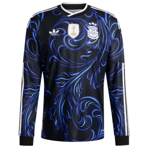 Camiseta Argentina Hombre 2ª Equipación Mundial 2026 Manga Larga