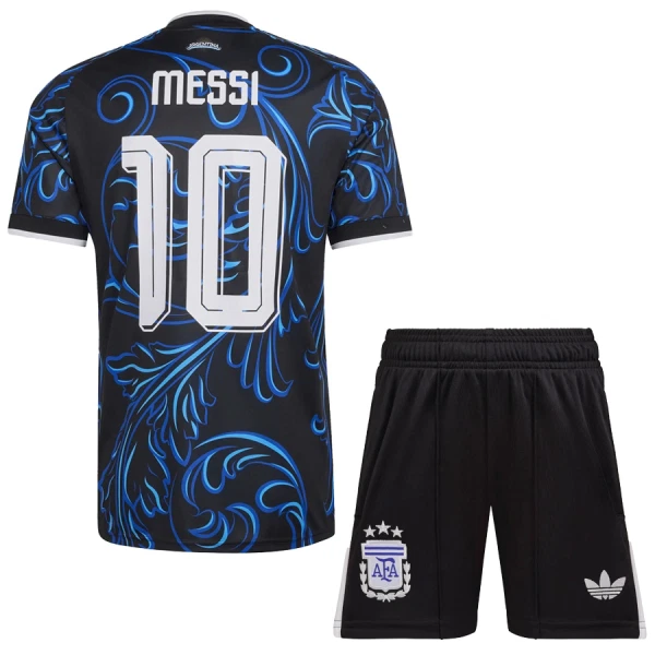 Camiseta Argentina Lionel Messi 10 Niños 2ª Equipación Mundial 2026