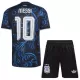 Camiseta Argentina Lionel Messi 10 Niños 2ª Equipación Mundial 2026