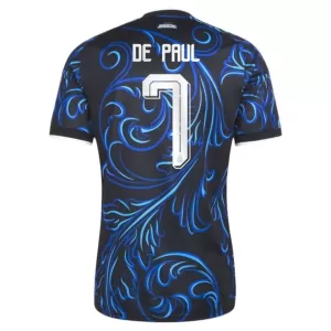 Camiseta Argentina Rodrigo de Paul 7 Hombre 2ª Equipación Mundial 2026