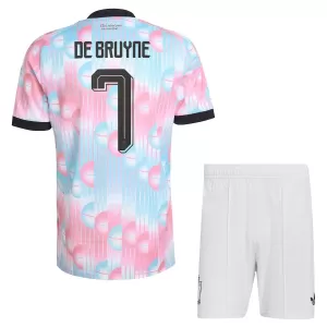 Camiseta Bélgica Kevin De Bruyne 7 Niños 2ª Equipación Mundial 2026