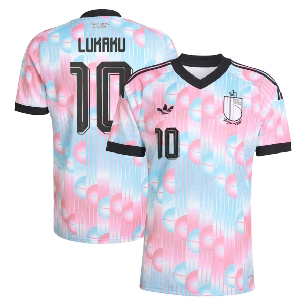 Camiseta Bélgica Romelu Lukaku 10 Hombre 2ª Equipación Mundial 2026