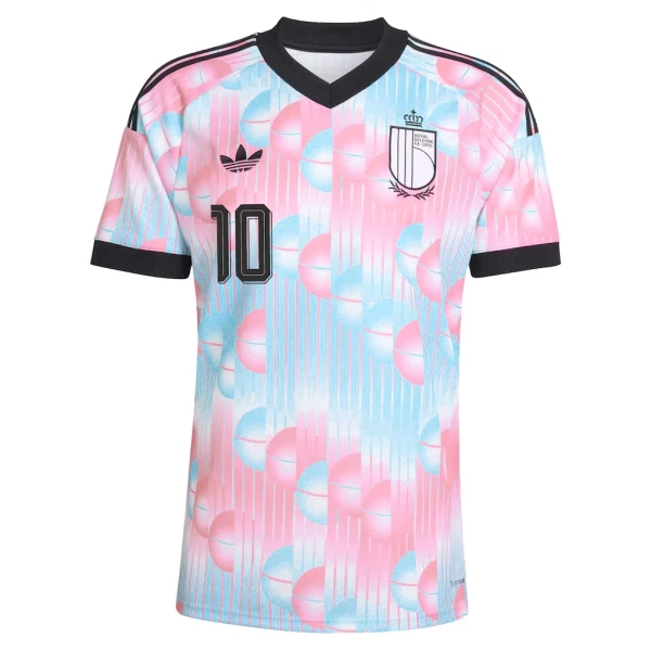 Camiseta Bélgica Romelu Lukaku 10 Hombre 2ª Equipación Mundial 2026