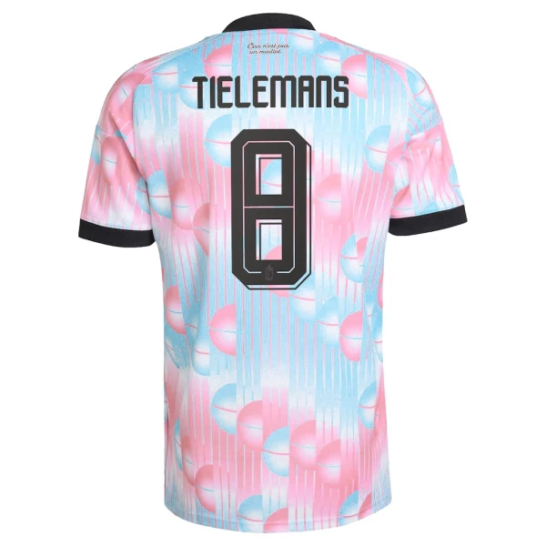 Camiseta Bélgica Tielemans 8 Hombre 2ª Equipación Mundial 2026