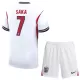 Camiseta Inglaterra Bukayo Saka 7 Niños 1ª Equipación Mundial 2026