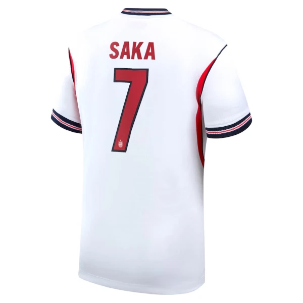 Camiseta Inglaterra Bukayo Saka 7 Niños 1ª Equipación Mundial 2026
