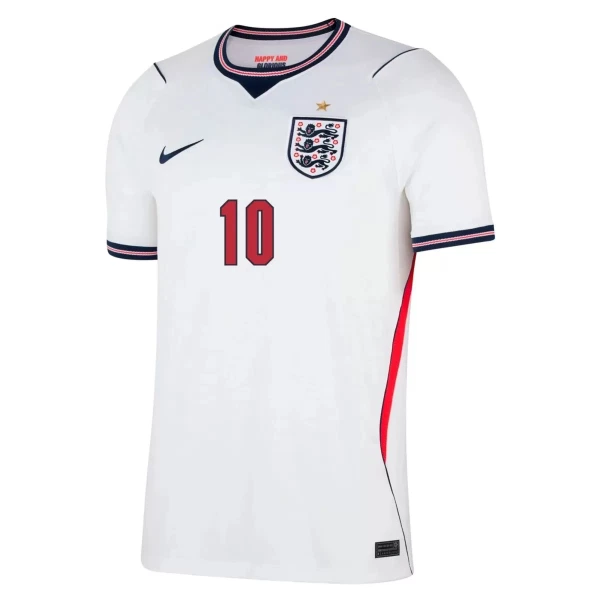 Camiseta Inglaterra Jude Bellingham 10 Hombre 1ª Equipación Mundial 2026