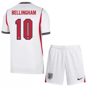 Camiseta Inglaterra Jude Bellingham 10 Niños 1ª Equipación Mundial 2026