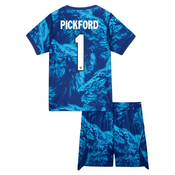 Camiseta Portero Inglaterra Pickford 1 Niños 1ª Equipación Mundial 2026