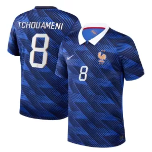 Camiseta Francia Aurélien Tchouaméni 8 Hombre 1ª Equipación Mundial 2026