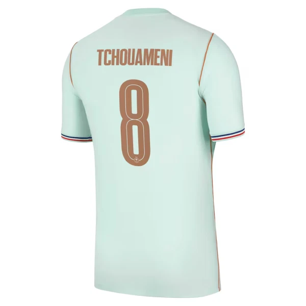 Camiseta Francia Aurélien Tchouaméni 8 Hombre 2ª Equipación Mundial 2026
