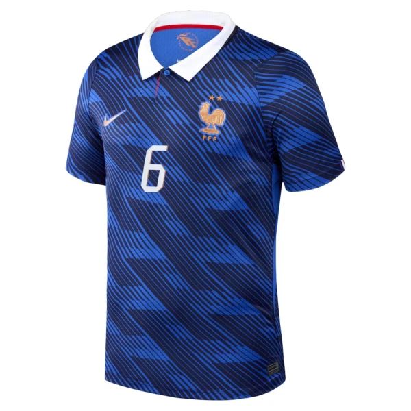 Camiseta Francia Eduardo Camavinga 6 Hombre 1ª Equipación Mundial 2026