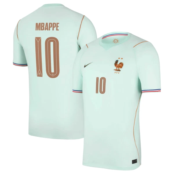 Camiseta Francia Kylian Mbappé 10 Hombre 2ª Equipación Mundial 2026