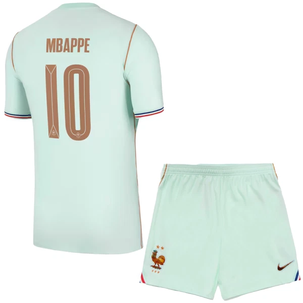 Camiseta Francia Kylian Mbappé 10 Niños 2ª Equipación Mundial 2026