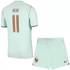 Camiseta Francia Olise 11 Niños 2ª Equipación Mundial 2026