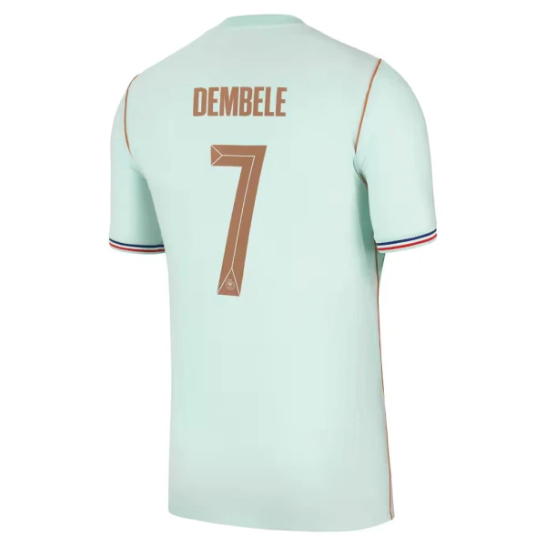 Camiseta Francia Ousmane Dembélé 7 Hombre 2ª Equipación Mundial 2026