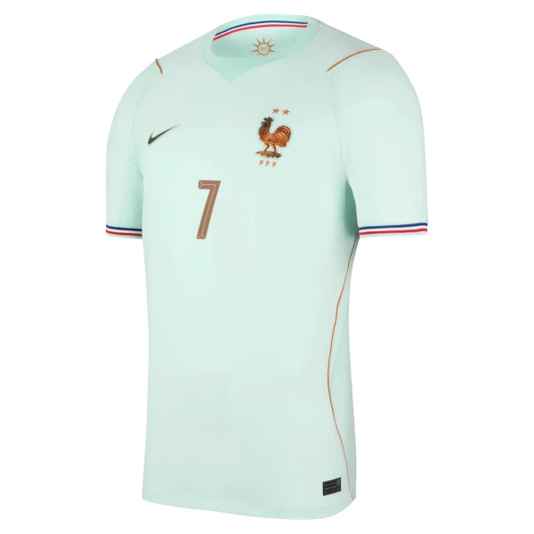 Camiseta Francia Ousmane Dembélé 7 Niños 2ª Equipación Mundial 2026