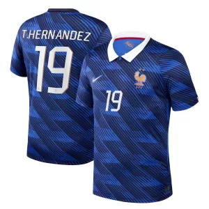 Camiseta Francia Theo Hernández 19 Hombre 1ª Equipación Mundial 2026