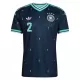 Camiseta Alemania Antonio Rüdiger 2 Niños 2ª Equipación Mundial 2026