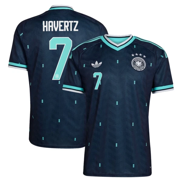 Camiseta Alemania Havertz 7 Hombre 2ª Equipación Mundial 2026