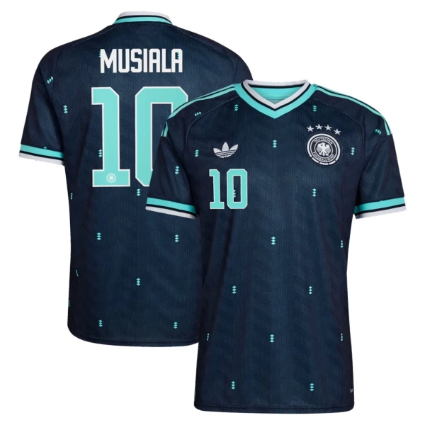 Camiseta Alemania Jamal Musiala 10 Hombre 2ª Equipación Mundial 2026