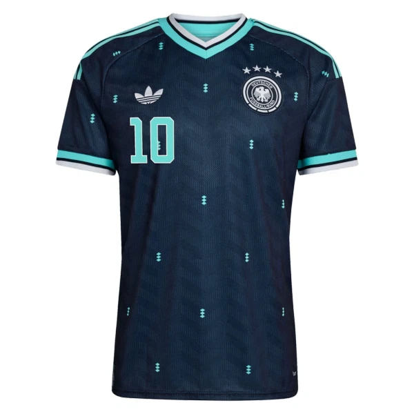 Camiseta Alemania Jamal Musiala 10 Hombre 2ª Equipación Mundial 2026