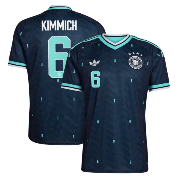 Camiseta Alemania Joshua Kimmich 6 Hombre 2ª Equipación Mundial 2026