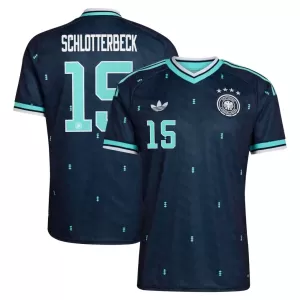 Camiseta Alemania Nico Schlotterbeck 15 Hombre 2ª Equipación Mundial 2026