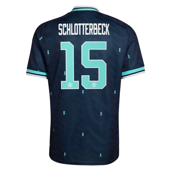 Camiseta Alemania Nico Schlotterbeck 15 Hombre 2ª Equipación Mundial 2026