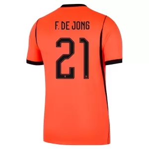 Camiseta Países Bajos Frenkie de Jong 21 Hombre 1ª Equipación Mundial 2026