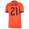 Camiseta Países Bajos Frenkie de Jong 21 Hombre 1ª Equipación Mundial 2026