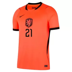 Camiseta Países Bajos Frenkie de Jong 21 Hombre 1ª Equipación Mundial 2026
