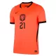 Camiseta Países Bajos Frenkie de Jong 21 Hombre 1ª Equipación Mundial 2026